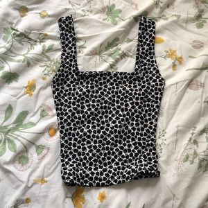 Floral tank top